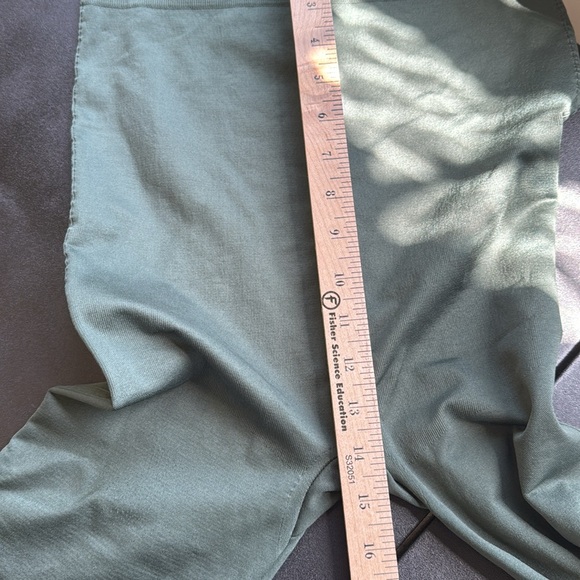 BLANQI EVERYDAY Maternity Belly Support Leggings Green Large - Picture 9 of 10